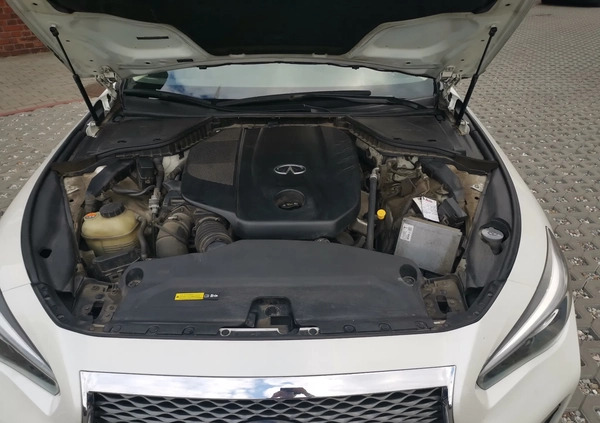 Infiniti Q50 cena 62000 przebieg: 160800, rok produkcji 2016 z Inowrocław małe 137